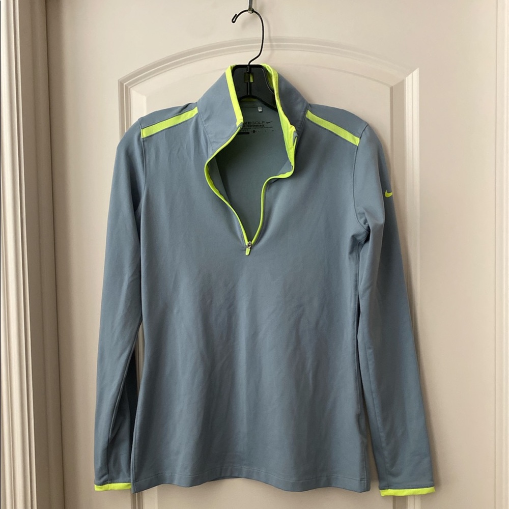 NWOT Nike Women's Lucky Azalea Mesh 1/2-Zip Top